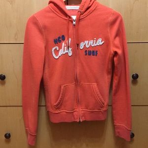 Hollister zipup hoodie